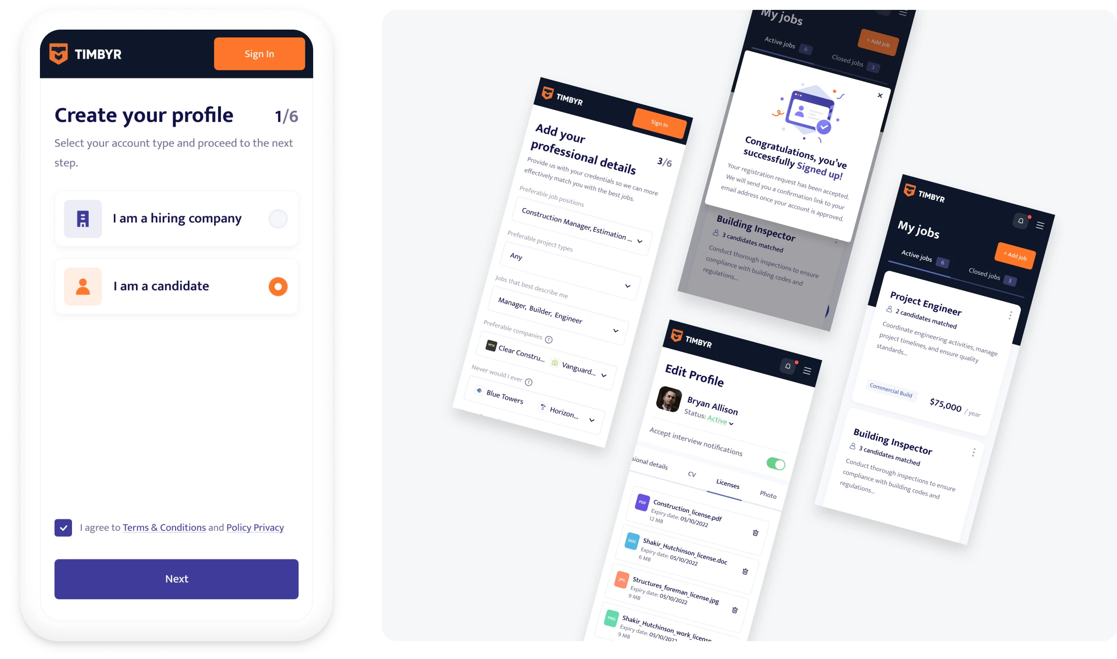 Платформа для поиска строительных специалистов и подрядчиков
